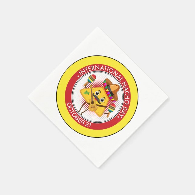 International Nacho Day Napkin (Corner)