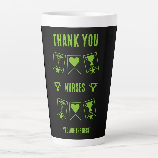 International Nurses Day Latte Mug (Front)