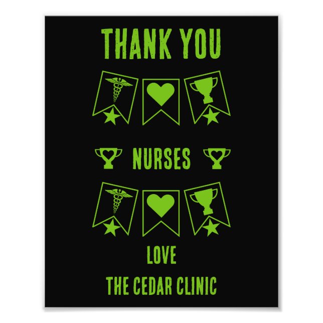 International Nurses Day Photo Print (Front)