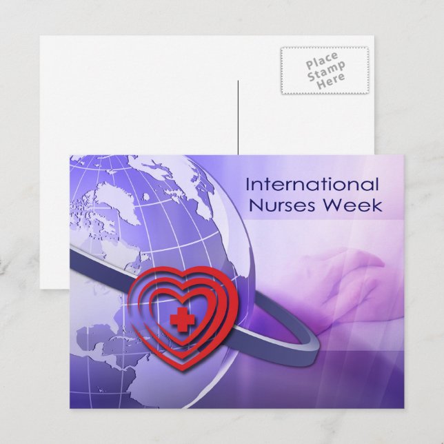 International Nurses Week Postcards (Front/Back)