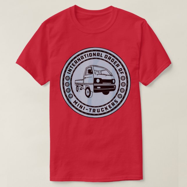 International Order of MiniTruckers Men Women T-Shirt (Design Front)