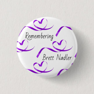 International Overdose Awareness Day Button