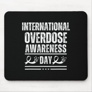 International Overdose Awareness Day I Wear Purple Mouse Mat
