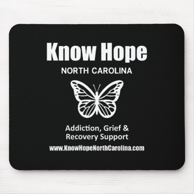International Overdose Awareness Day Know Hope  Mouse Mat (Front)