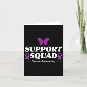 International Overdose Awareness Day Mum Ribbon Su Card