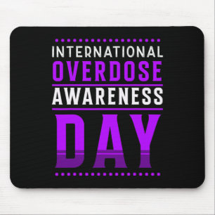 International Overdose Awareness Day - Purple 1 Mouse Mat