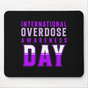International Overdose Awareness Day - Purple  Mouse Mat