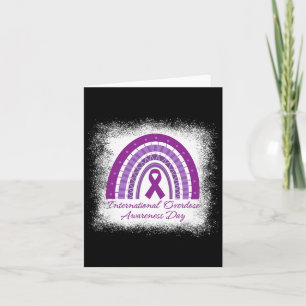 International Overdose Awareness Day Rainbow I Wea Card