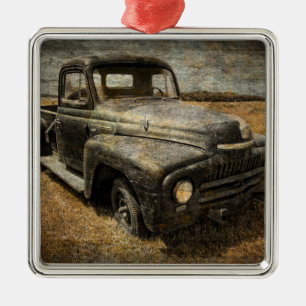International Pickup Metal Tree Decoration