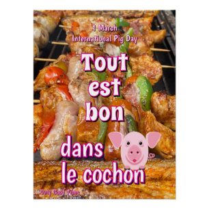 International Pig Day Poster