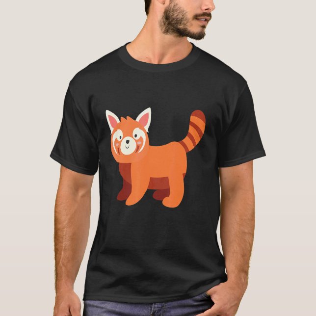 International Red Panda Day Rescue Save Animal Ret T-Shirt (Front)