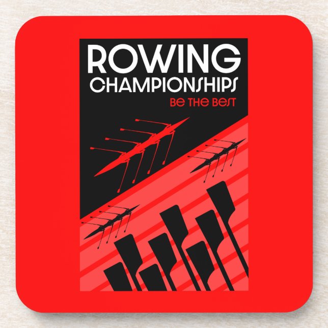 International rowing coaster (Front)