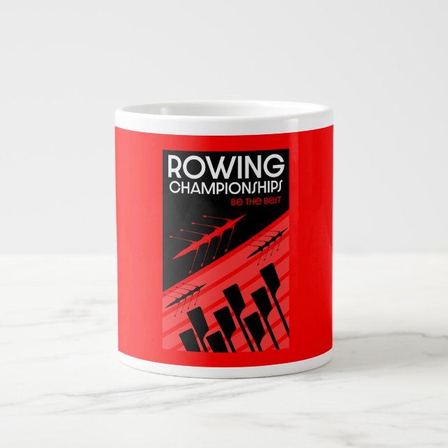 International rowing large coffee mug (Front)