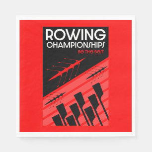 International rowing napkin