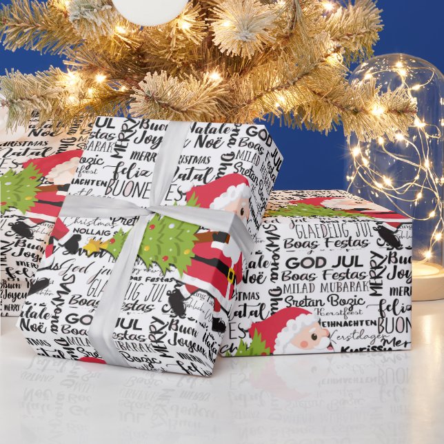 International Santa Gift Wrap (Holidays)