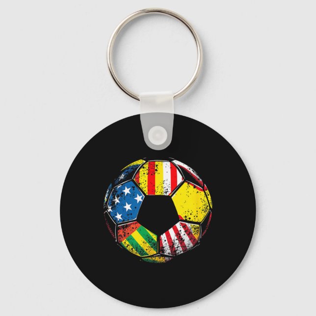 International Soccer Ll  Key Ring (Front)