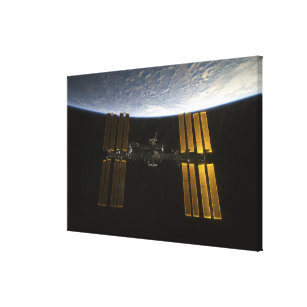 International Space Station 10 Canvas Print
