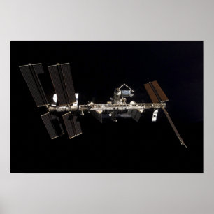 International Space Station 11 Poster