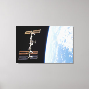 International Space Station 12 Canvas Print