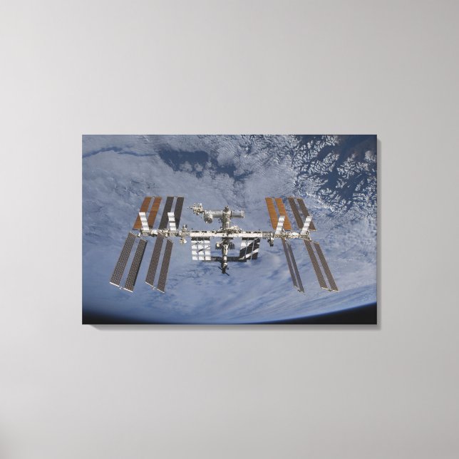 International Space Station 13 Canvas Print (Front)