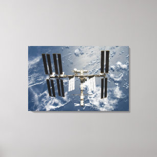 International Space Station 14 Canvas Print