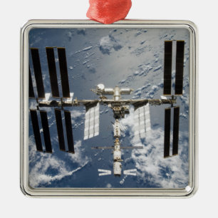 International Space Station 14 Metal Tree Decoration