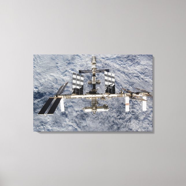 International Space Station 16 Canvas Print (Front)