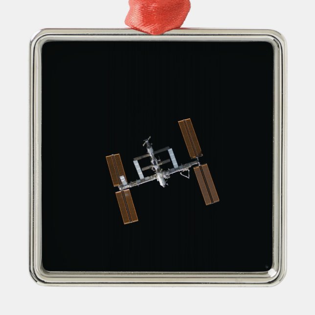 International Space Station 16 Metal Tree Decoration (Front)