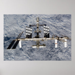 International Space Station 16 Poster