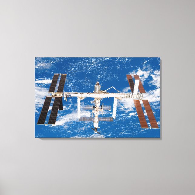 International Space Station 17 Canvas Print (Front)