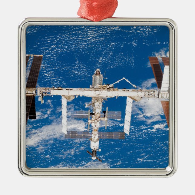 International Space Station 17 Metal Tree Decoration (Front)