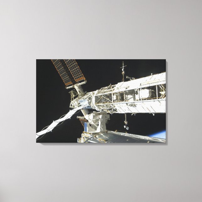 International Space Station 18 Canvas Print (Front)