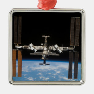 International Space Station 19 Metal Tree Decoration