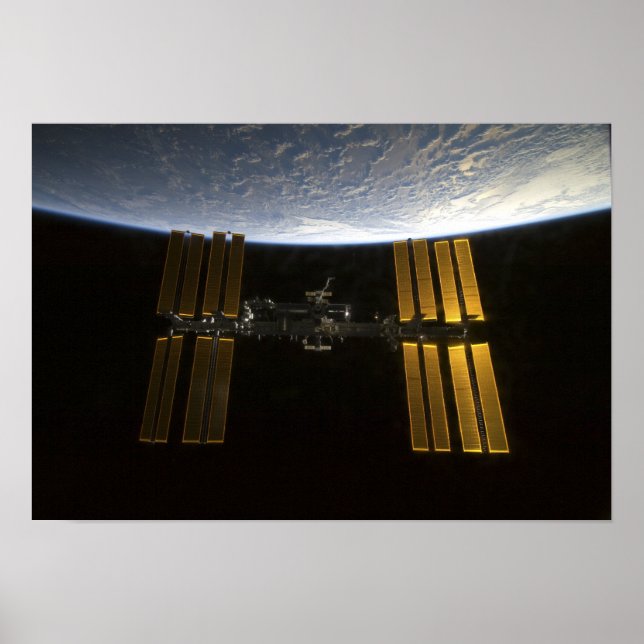 International Space Station 20 Poster (Front)