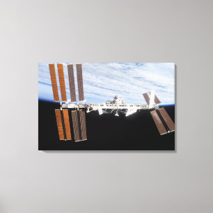 International Space Station 21 Canvas Print