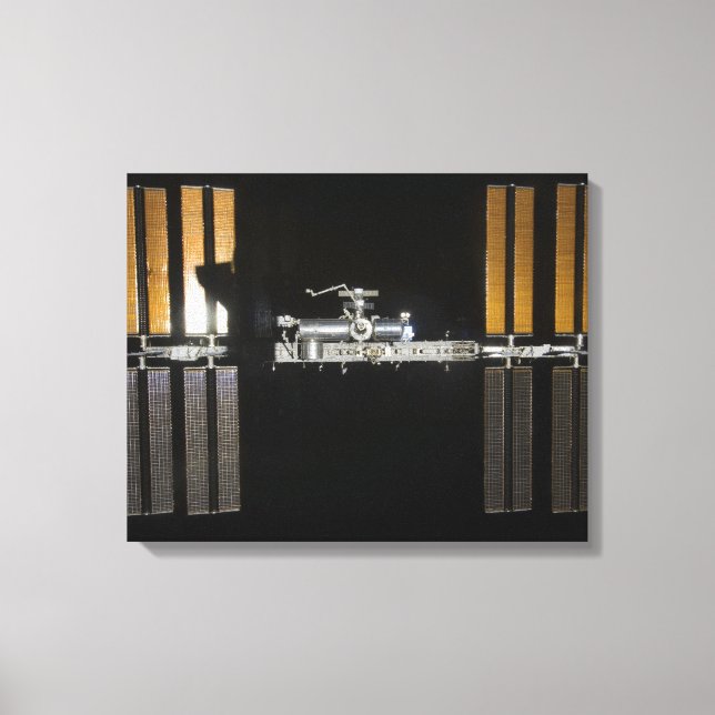 International Space Station 21 Canvas Print (Front)