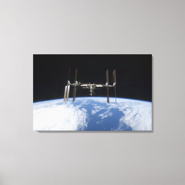 International Space Station 22 Canvas Print (Front)