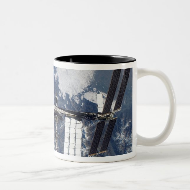 International Space Station 22 Two-Tone Coffee Mug (Right)