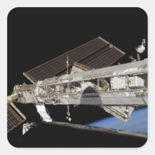 International Space Station 23 Square Sticker
