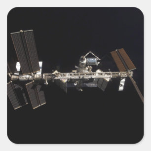 International Space Station 24 Square Sticker