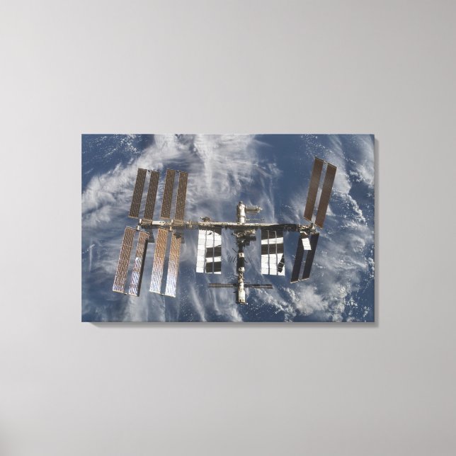 International Space Station 25 Canvas Print (Front)