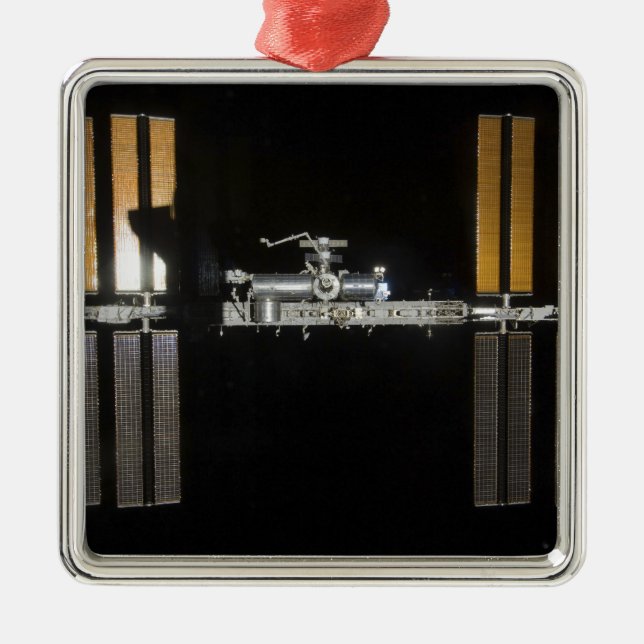International Space Station 2 Metal Tree Decoration (Front)