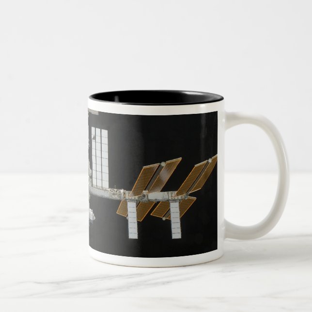 International Space Station 3 Two-Tone Coffee Mug (Right)
