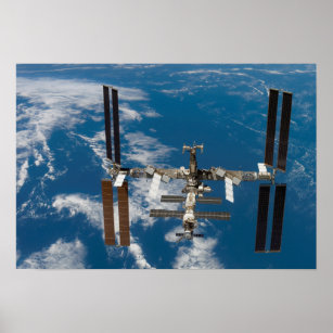 International Space Station 4 Poster