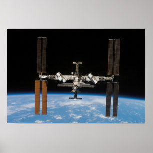 International Space Station 5 Poster