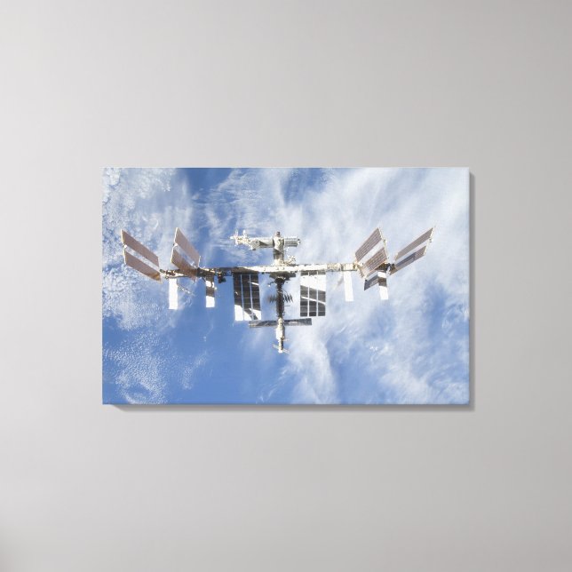 International Space Station 6 Canvas Print (Front)