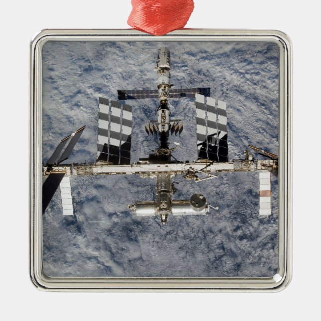 International Space Station 6 Metal Tree Decoration (Front)