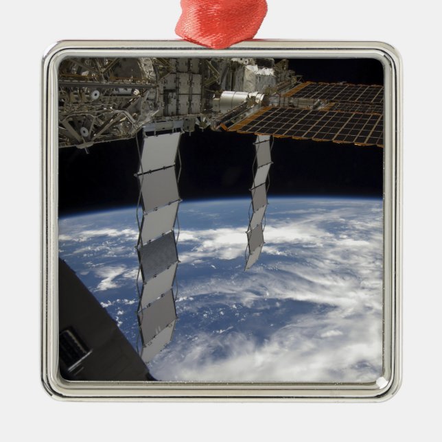 International Space Station 7 Metal Tree Decoration (Front)