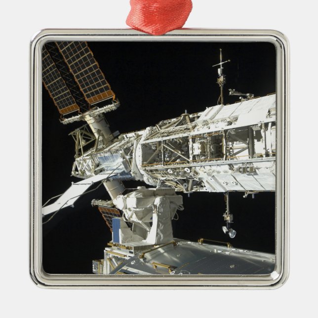 International Space Station 8 Metal Tree Decoration (Front)