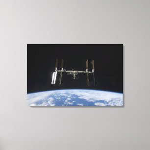International Space Station 9 Canvas Print